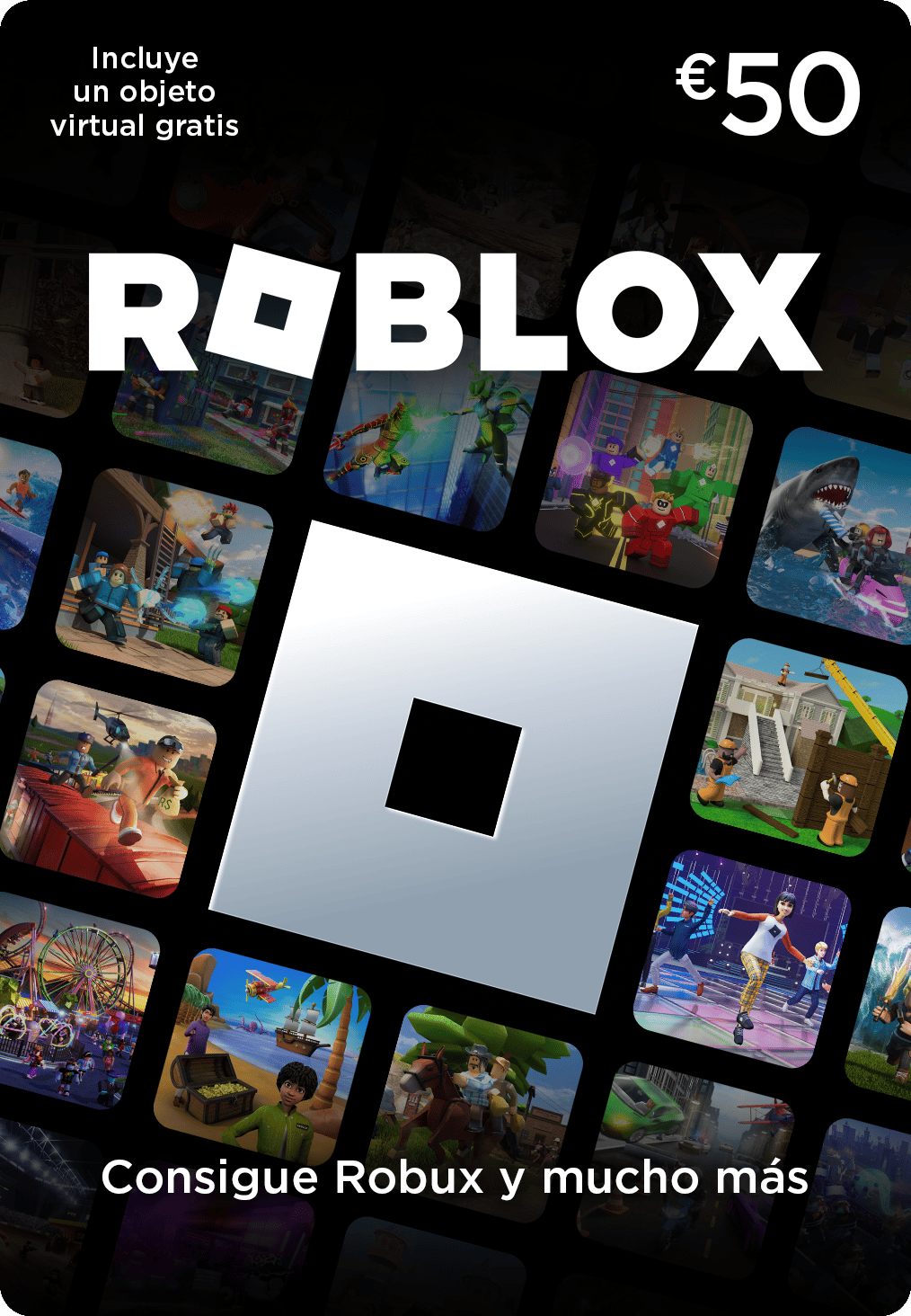 Roblox Gift Card Digital Code 50 EUR ES