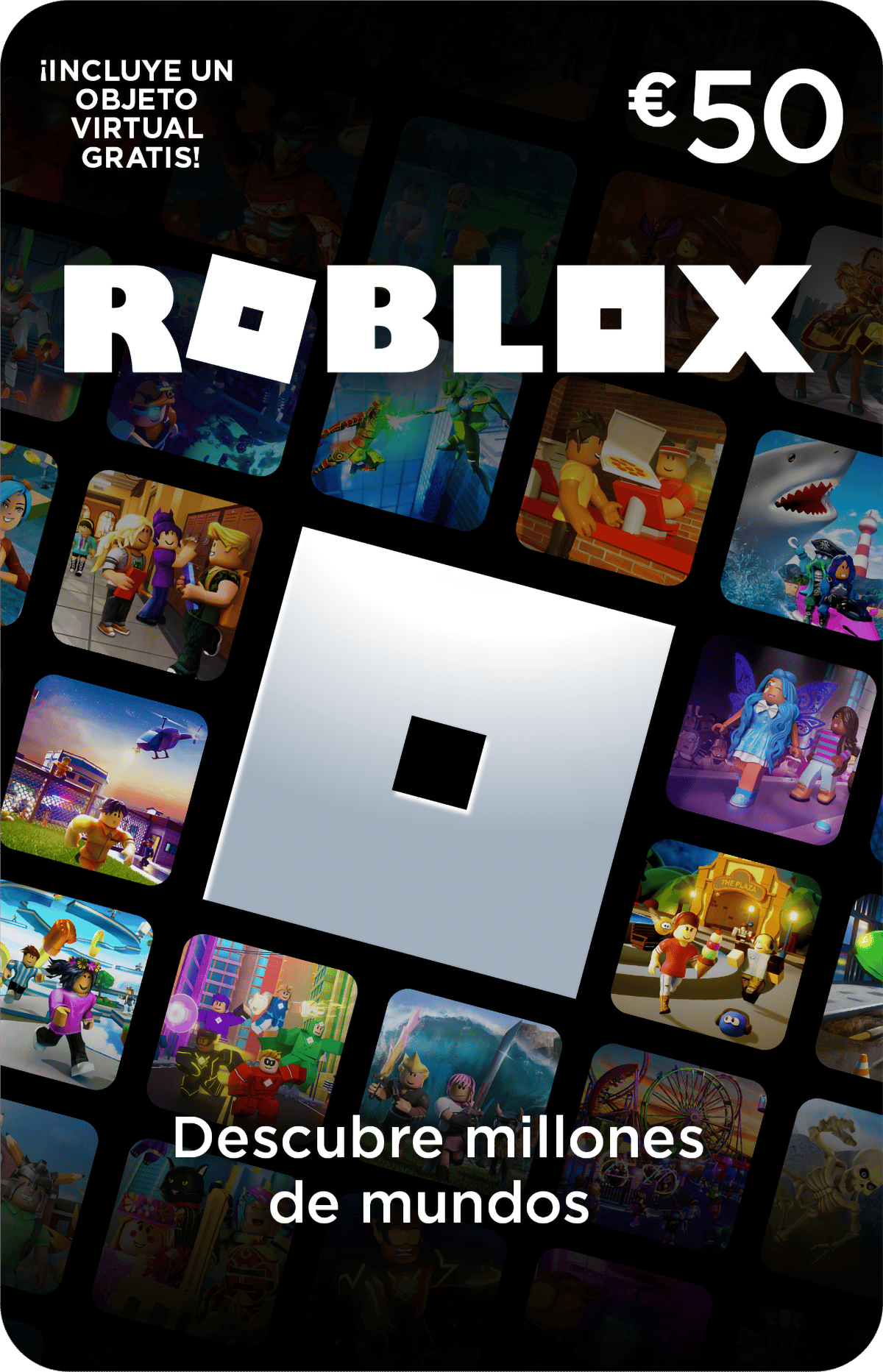 Tarjeta de Regalo Roblox 50 EUR - ES