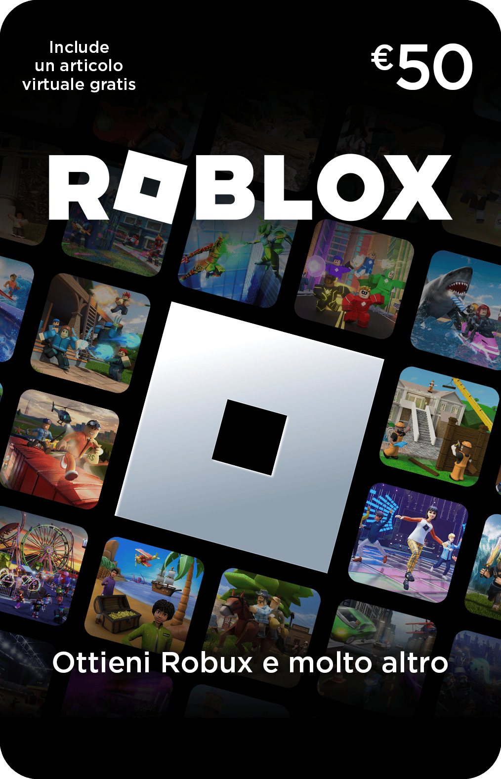 Carta regalo Roblox da 50 EUR - IT