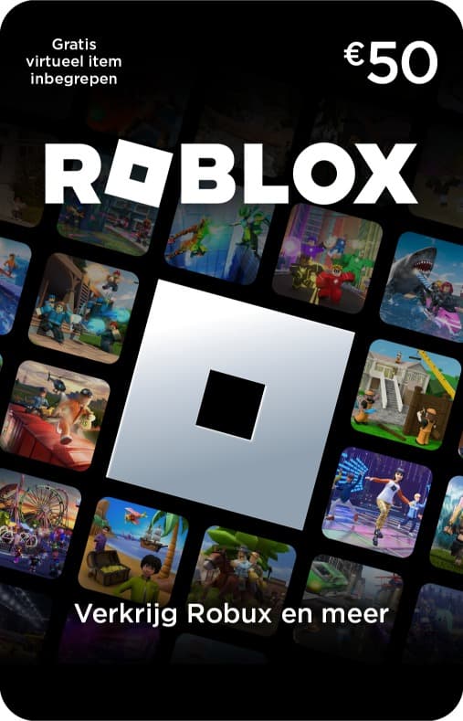 Roblox Gift Card Digital Code 50 EUR NL