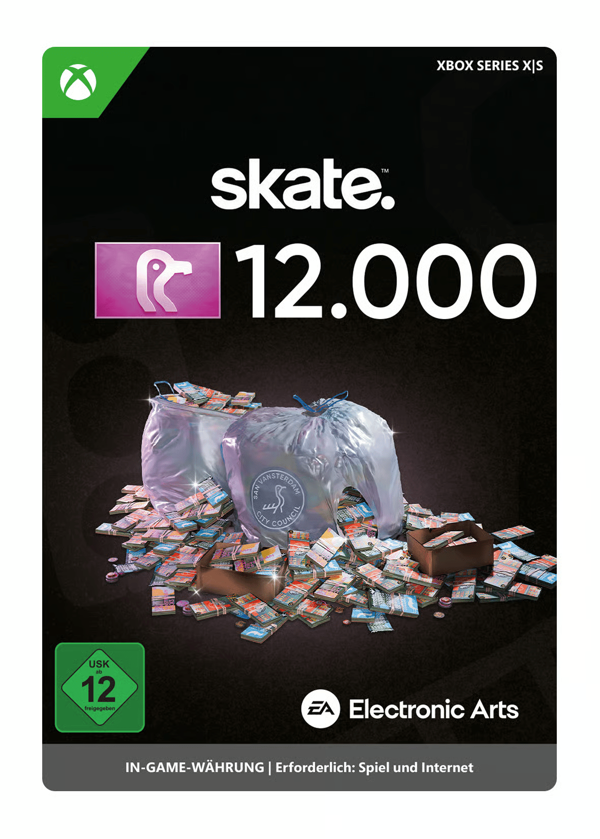 Picture of Skate: 12000 SV Bucks - Xbox Series X|S