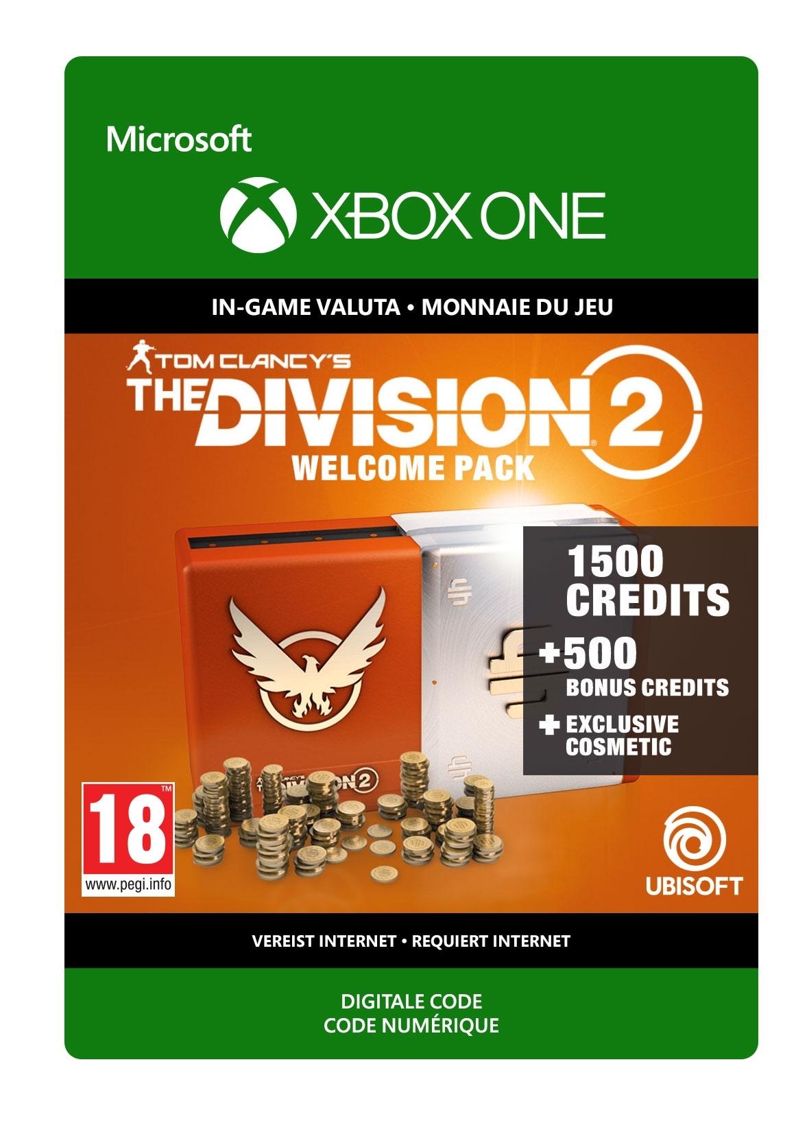 Tom Clancy's The Division 2: Welcome Pack - Xbox One - Add-on
