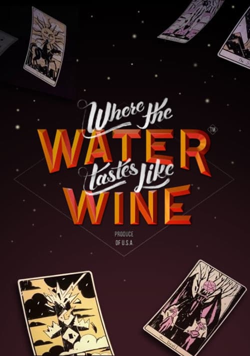 Where the water tastes like wine