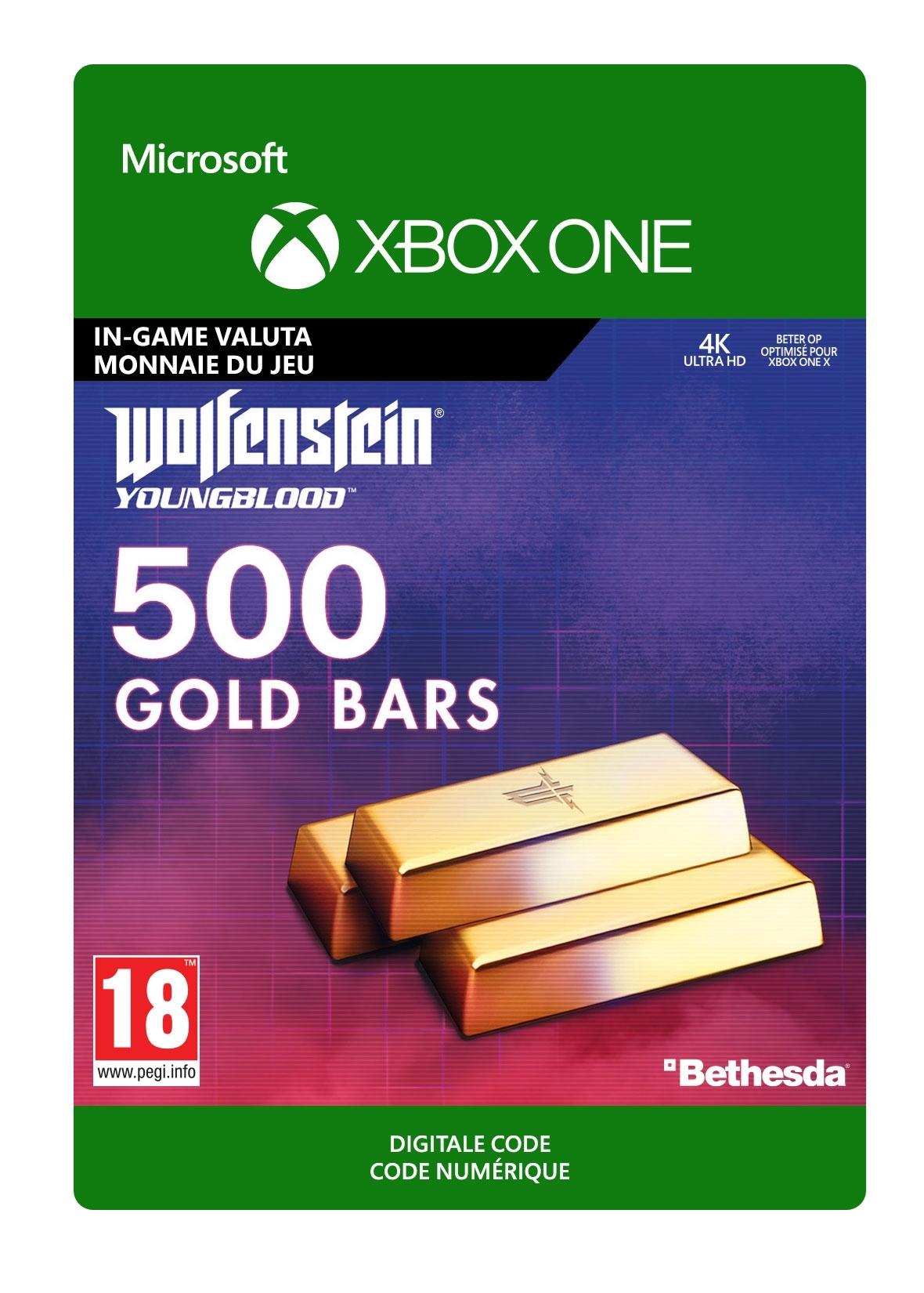 Wolfenstein: Youngblood: 500 Gold Bars - Xbox One