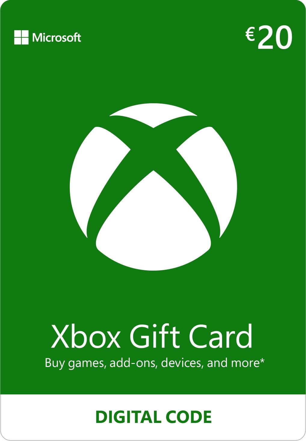 Xbox Gift Card 20 EUR