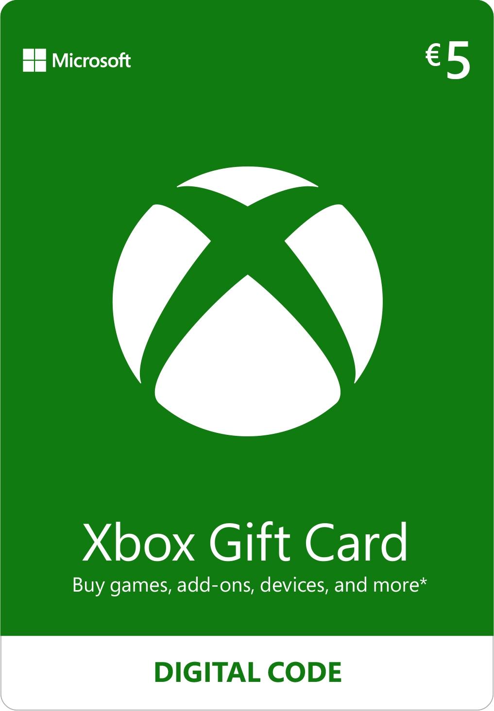 Xbox Gift Card 5 EUR