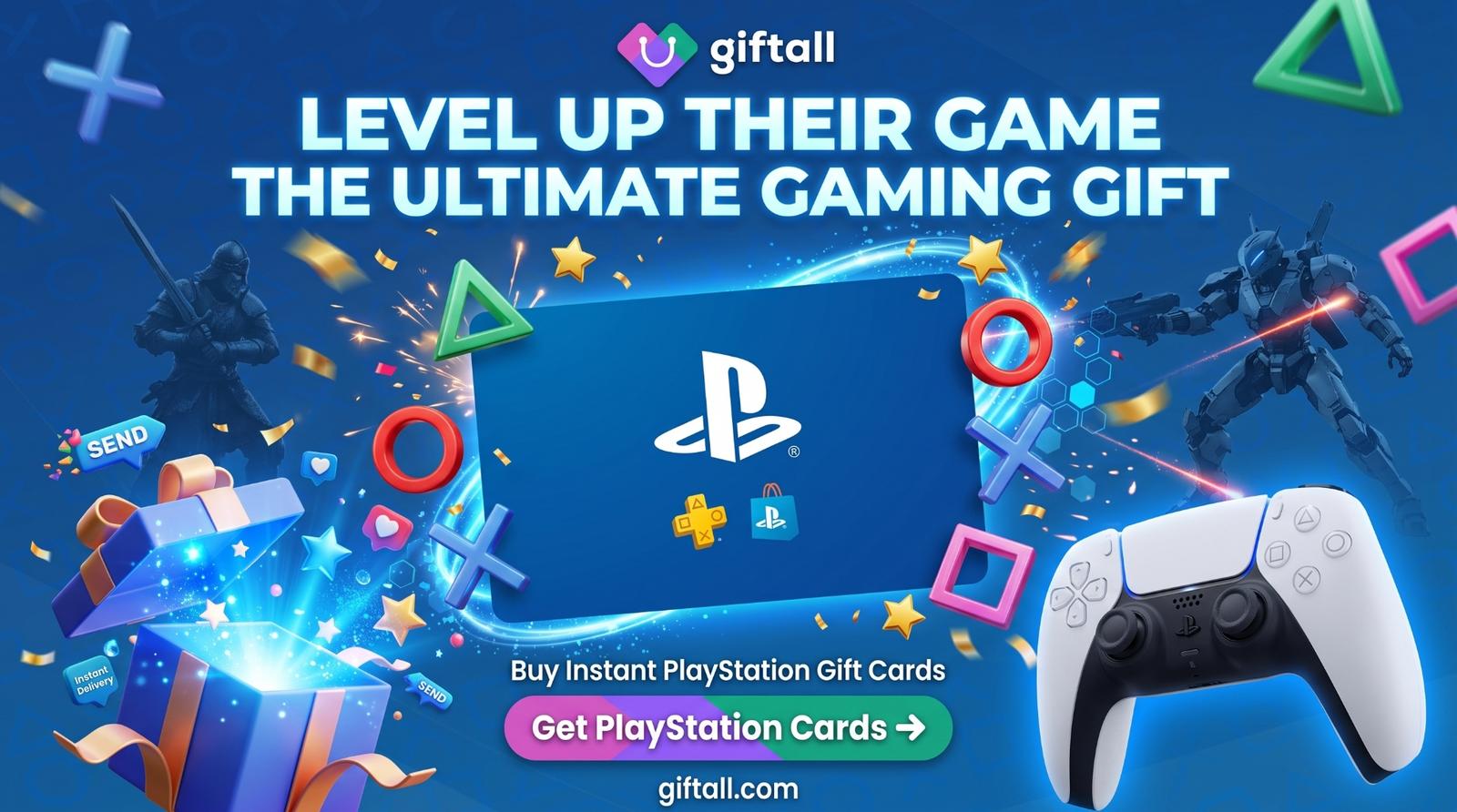 PlayStation Gift Cards: What They Are, How to Use Them, and Where to Buy - GIFTALL