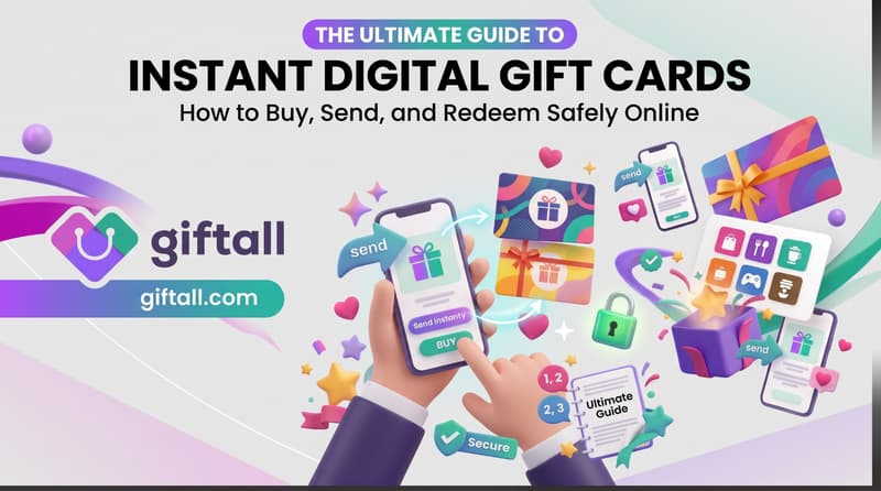 The Ultimate Guide to Instant Digital Gift Cards: How to Buy, Send, and Redeem Safely Online  -  GIFTALL.COM