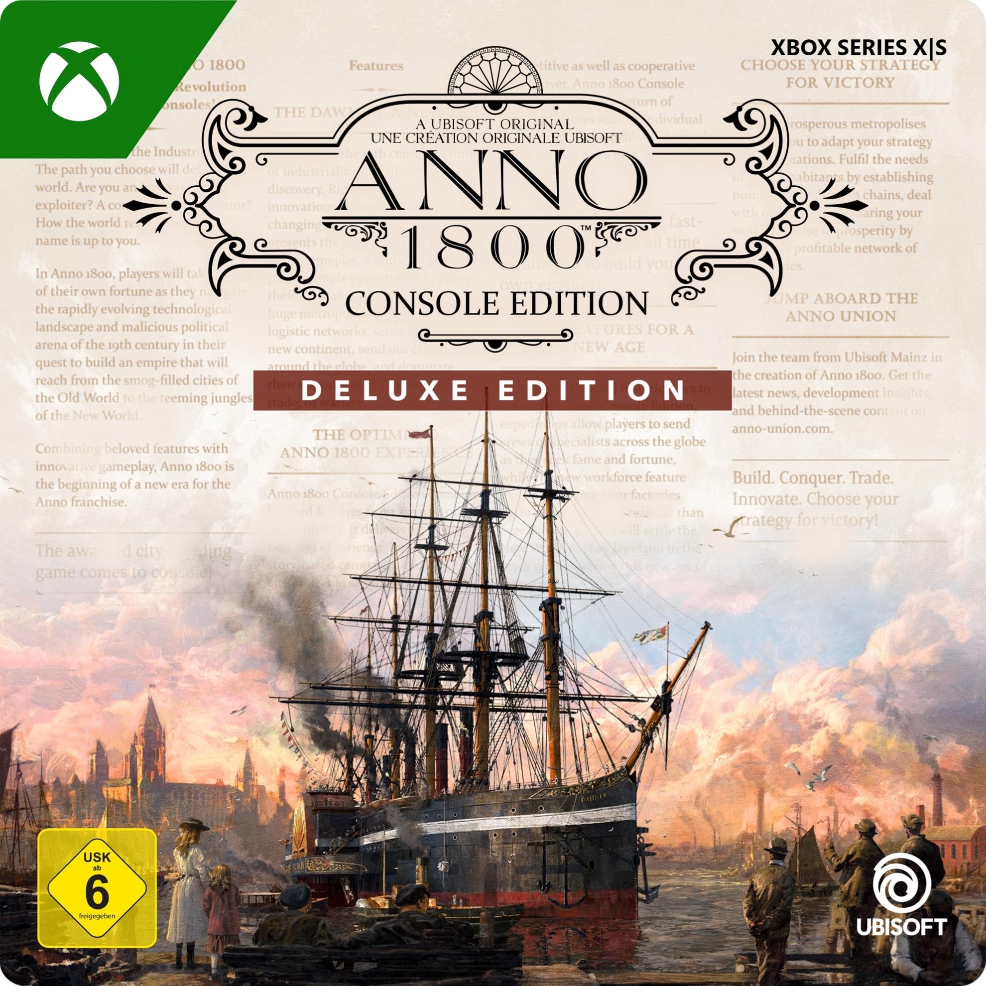 Anno 1800 Console Edition - Deluxe (Pre-Purchase) - Xbox Series X - Game | G3Q-01854 (777a8a94-47e7-e843-93ec-4e7d0063678a)