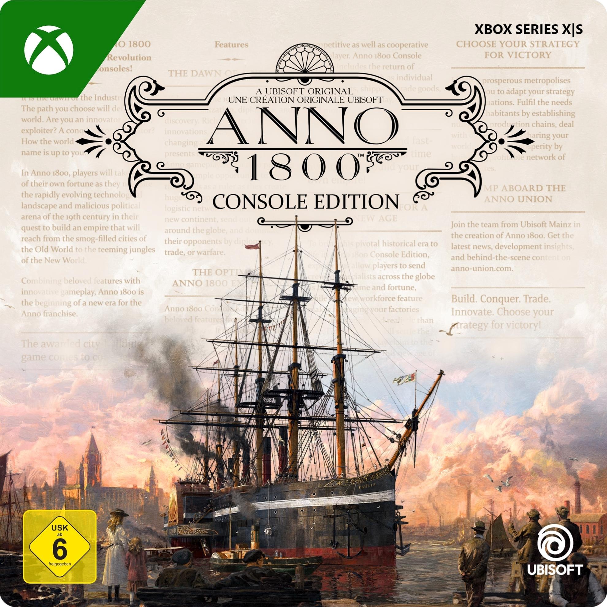 Anno 1800 Console Edition (Pre-Purchase) - Xbox Series X - Game | G3Q-01852 (56dcc2ec-2503-7a49-8fd9-debc45270114)