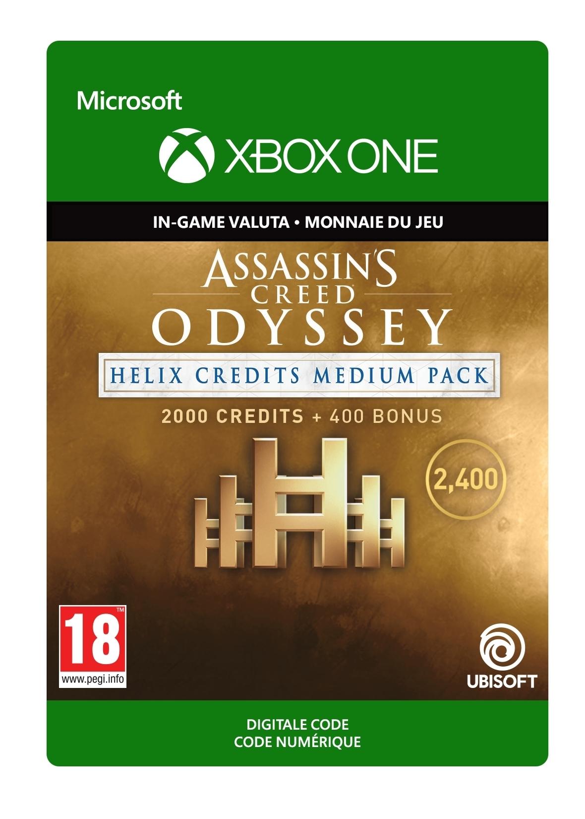 Assassin's Creed Odyssey: Helix Credits Medium Pack - Xbox One - Consumable | 7F6-00210 (2fee70e8-6685-aa41-9793-1fb59f934fc5)