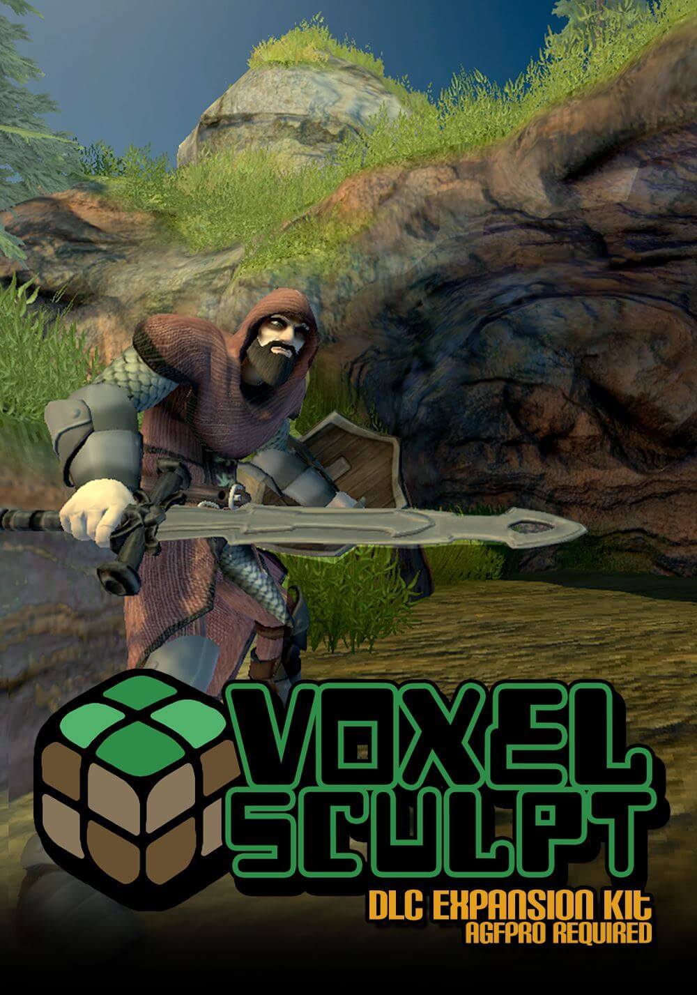Axis Game Factory's AGFPRO - Voxel Sculpt DLC