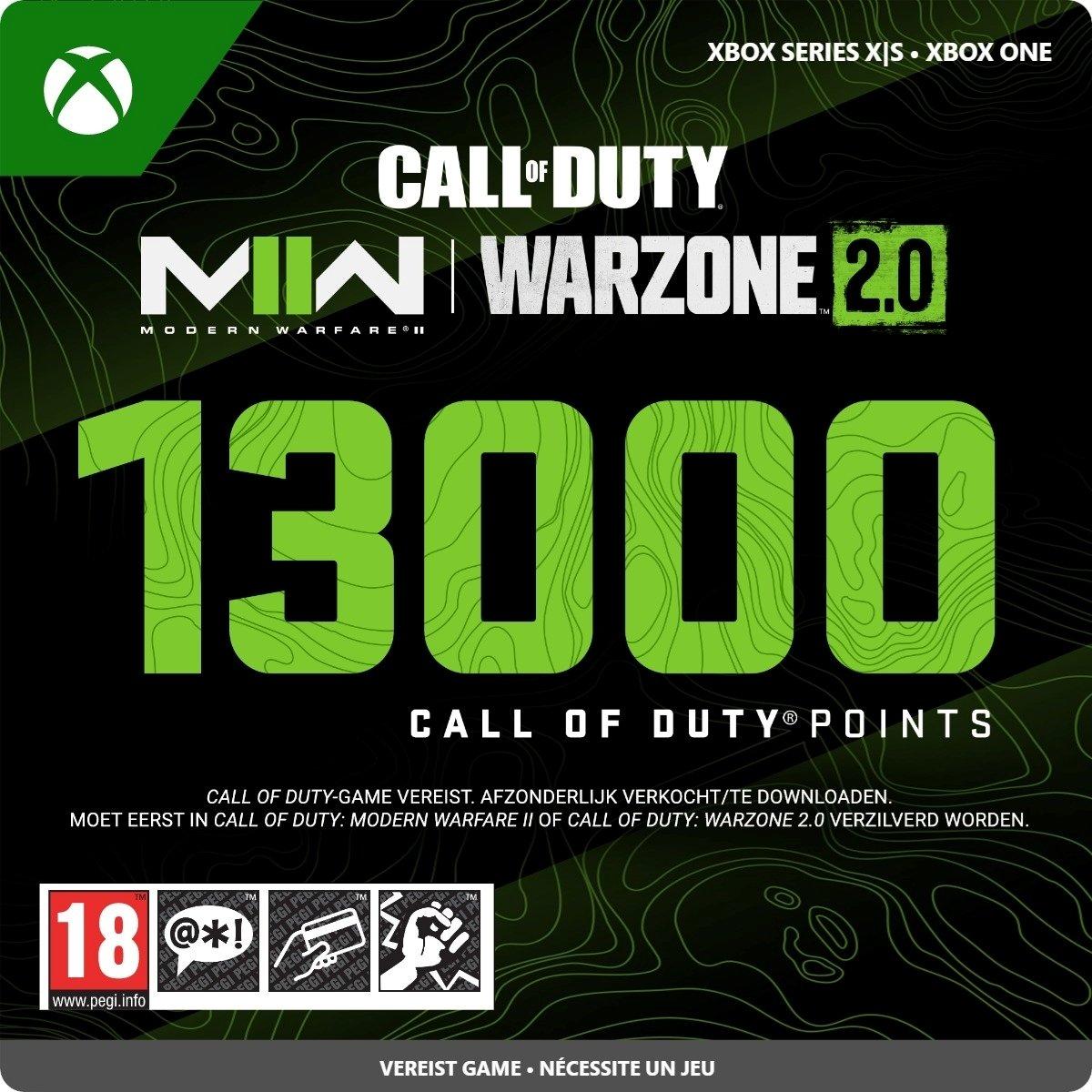 Call of Duty Points - 13,000 - Xbox Series X/Xbox One - Currency | 7F6-00505 (f05e5d11-4e44-cb4b-8f30-822007d6d5e6)