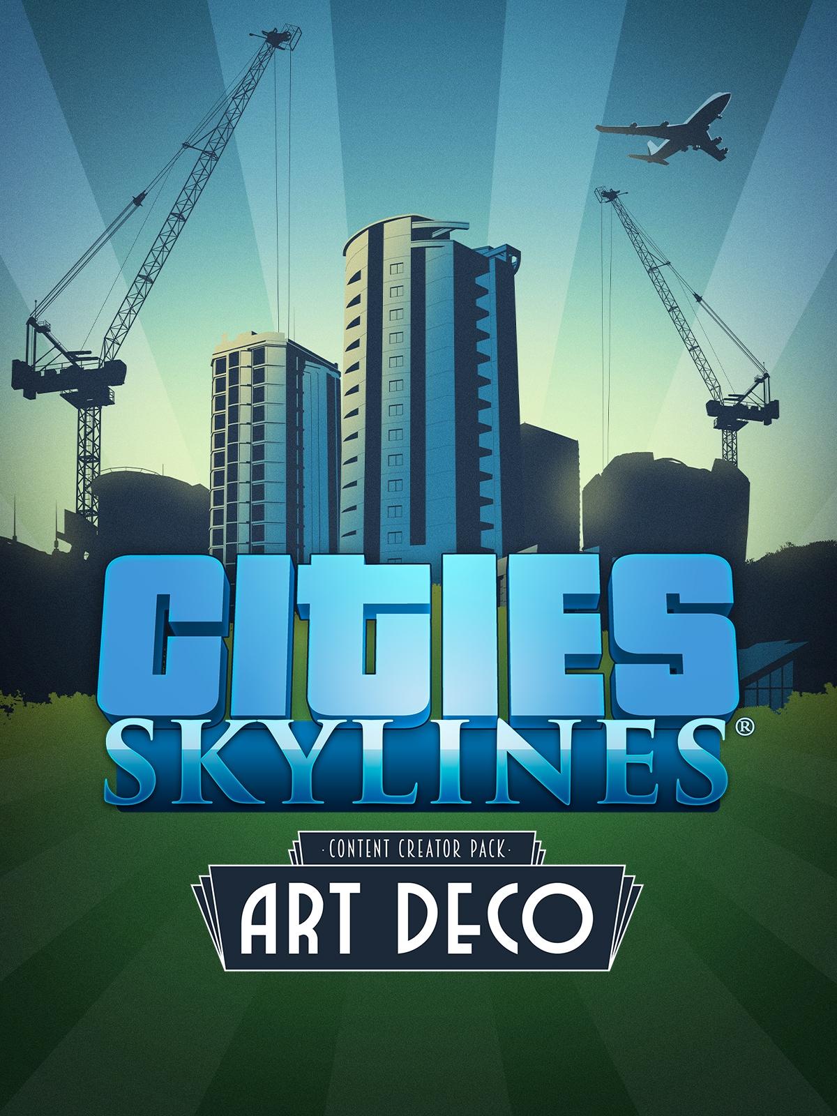 Resim Cities: Skylines - Content Creator Pack: Art Deco