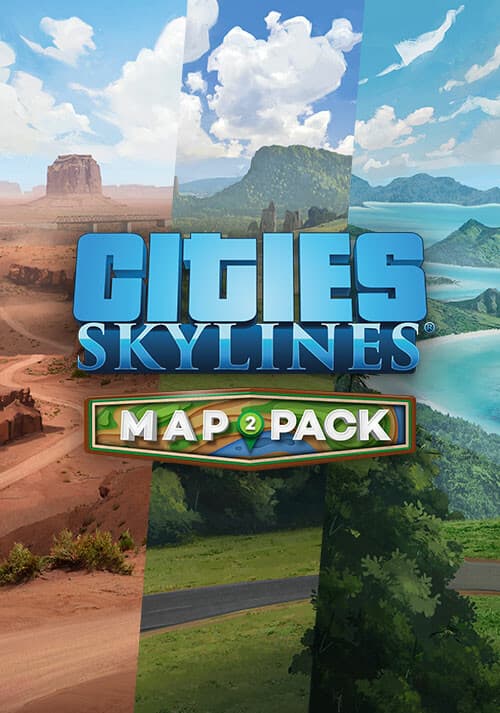 Resim Cities: Skylines - Content Creator Pack: Map Pack 2