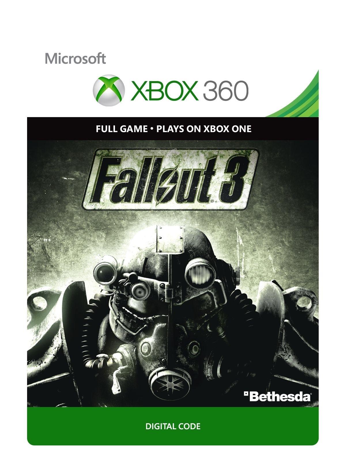 Fallout 3 - Xbox 360 - Plays on Xbox One - Full Game | G3P-00096 (110d2201-fd7f-4ed7-aa32-508009bf7768)