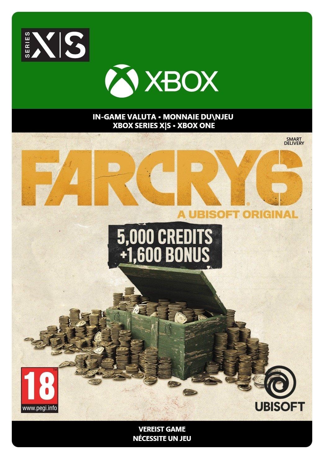 Far Cry 6 Virtual Currency X-Large Pack (6,600 Credits) - Xbox Series X/Xbox One - Currency | 7F6-00430 (3b532d5f-584f-374a-b91a-6f1f97de8a75)