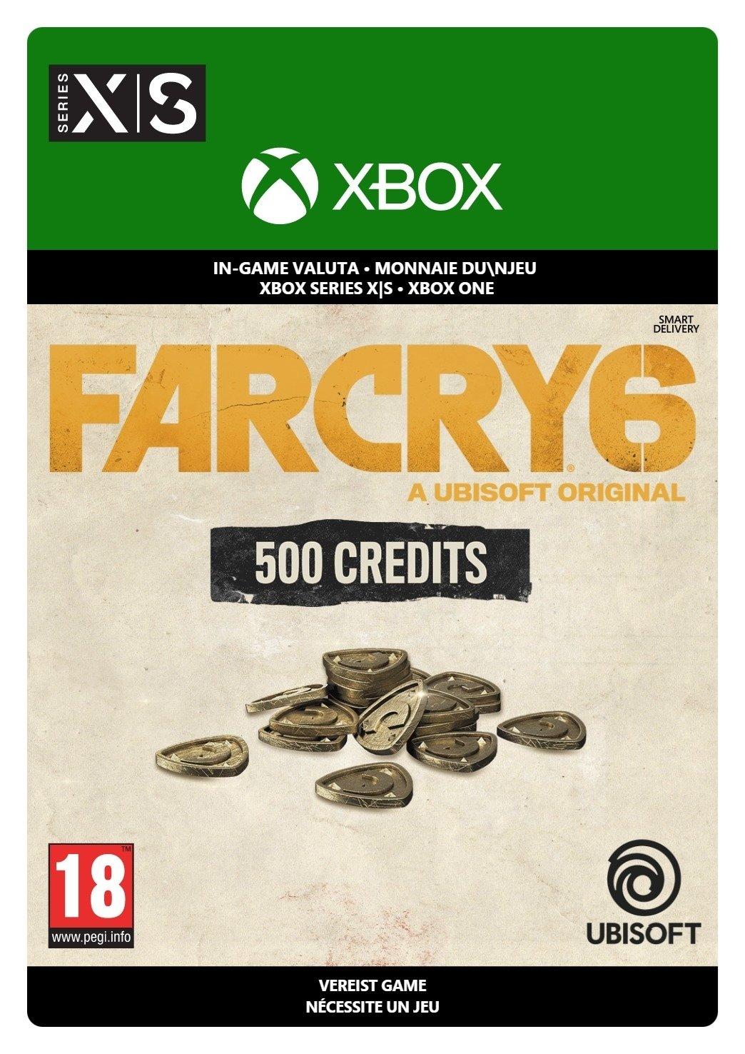Far Cry® 6 Virtual Currency Base Pack (500 Credits) - Xbox Series X/Xbox One - Currency | 7F6-00426 (c20031d6-5ff4-0943-8d1a-71046cad024f)