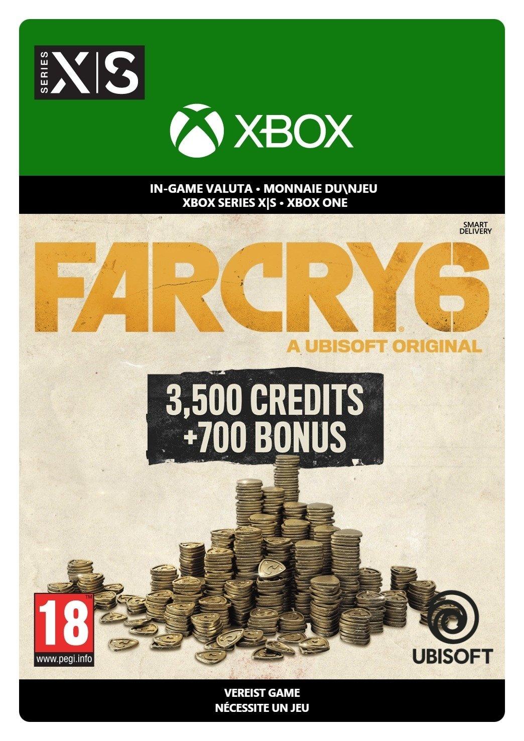 Far Cry® 6 Virtual Currency Large Pack (4,200 Credits) - Xbox Series X/Xbox One - Currency | 7F6-00429 (fce8905b-95f7-934f-b21f-b93b96729e37)