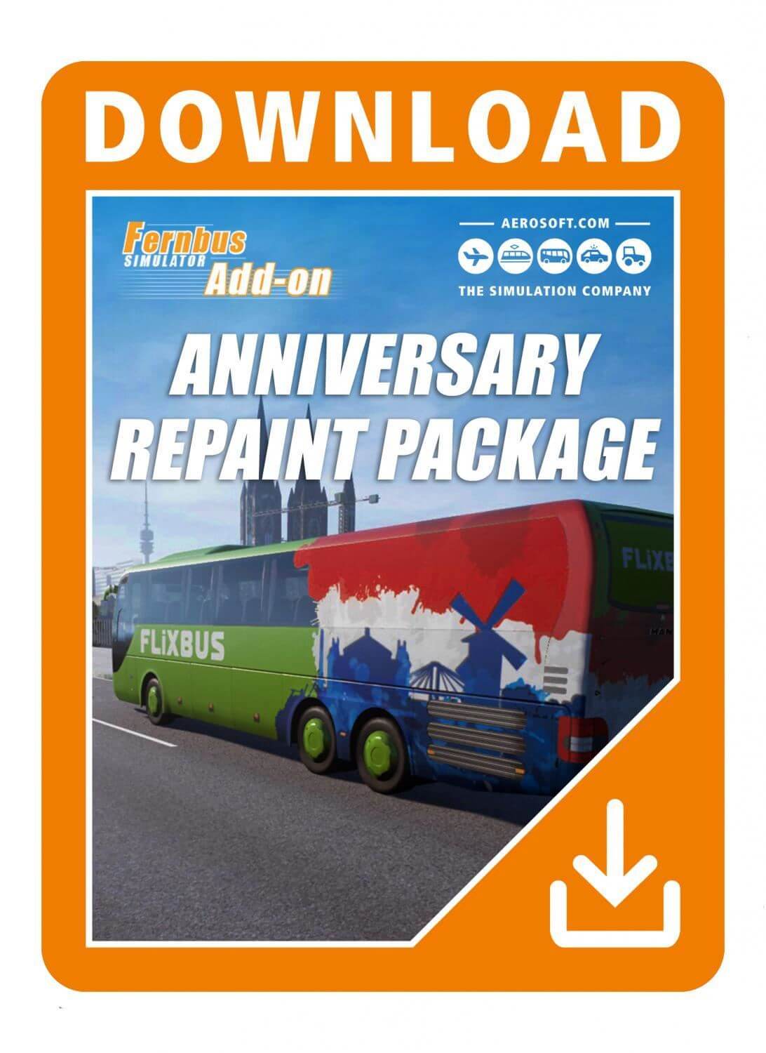 Fernbus Simulator - Anniversary Repaint Package