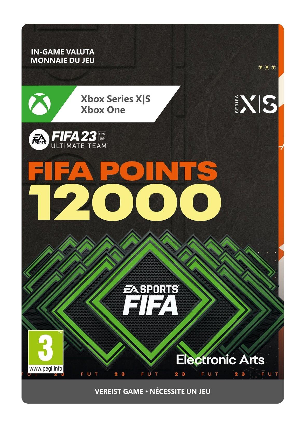 FIFA 23 - 12000 FIFA Points - Xbox Series X|S/ Xbox One - Currency - Niet beschikbaar in Belgie | 7F6-00461 (93864f26-f1af-424a-baf5-88d501e743b5)