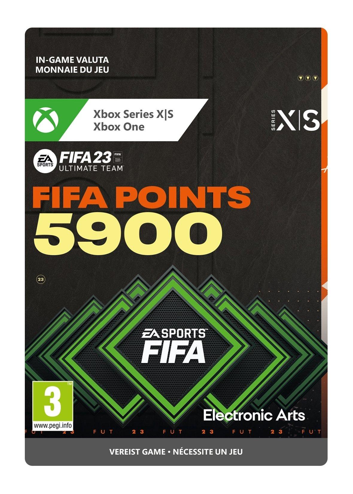 FIFA 23 - 5900 FIFA Points - Xbox Series X|S/ Xbox One - Currency - Niet beschikbaar in Belgie | 7F6-00460 (7e22aba3-e63e-254e-add1-3f212af33ca0)