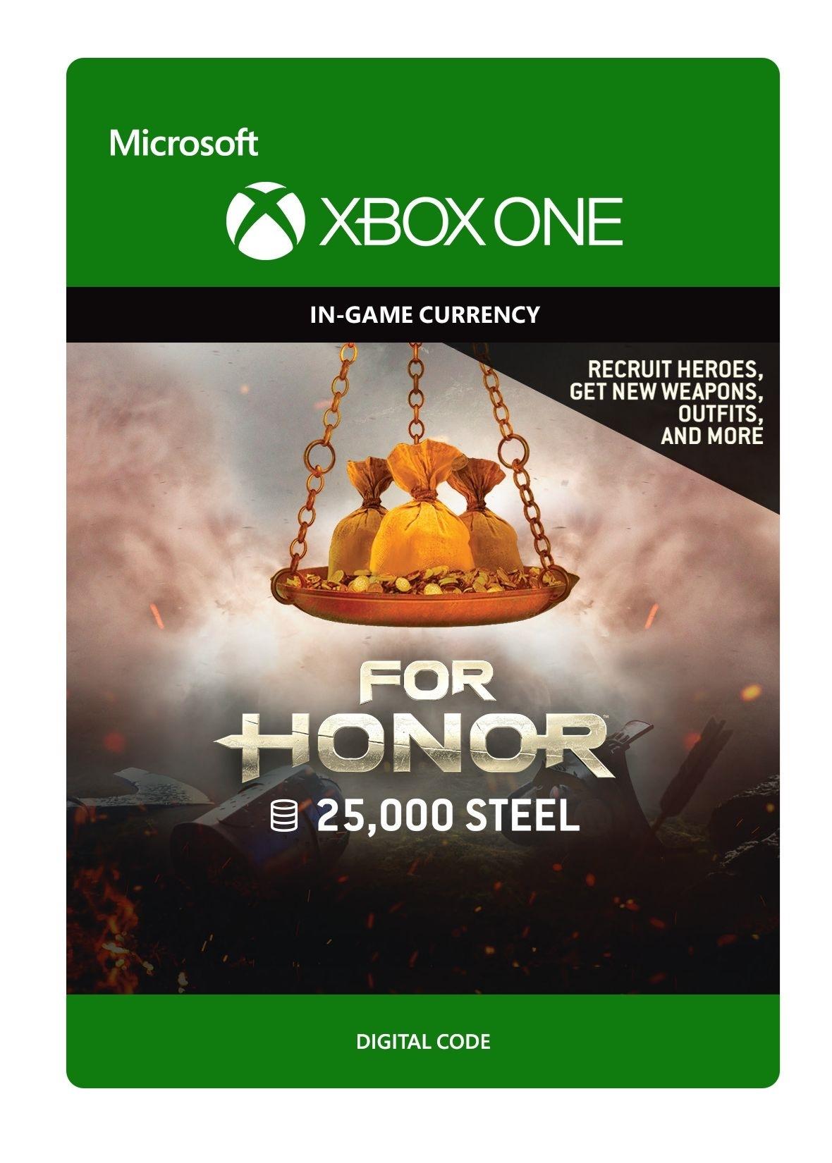 For Honor Currency pack 25000 Steel credits - Xbox One - Consumable | 7F6-00115 (d379037d-9773-45d1-9b09-a61321983f97)