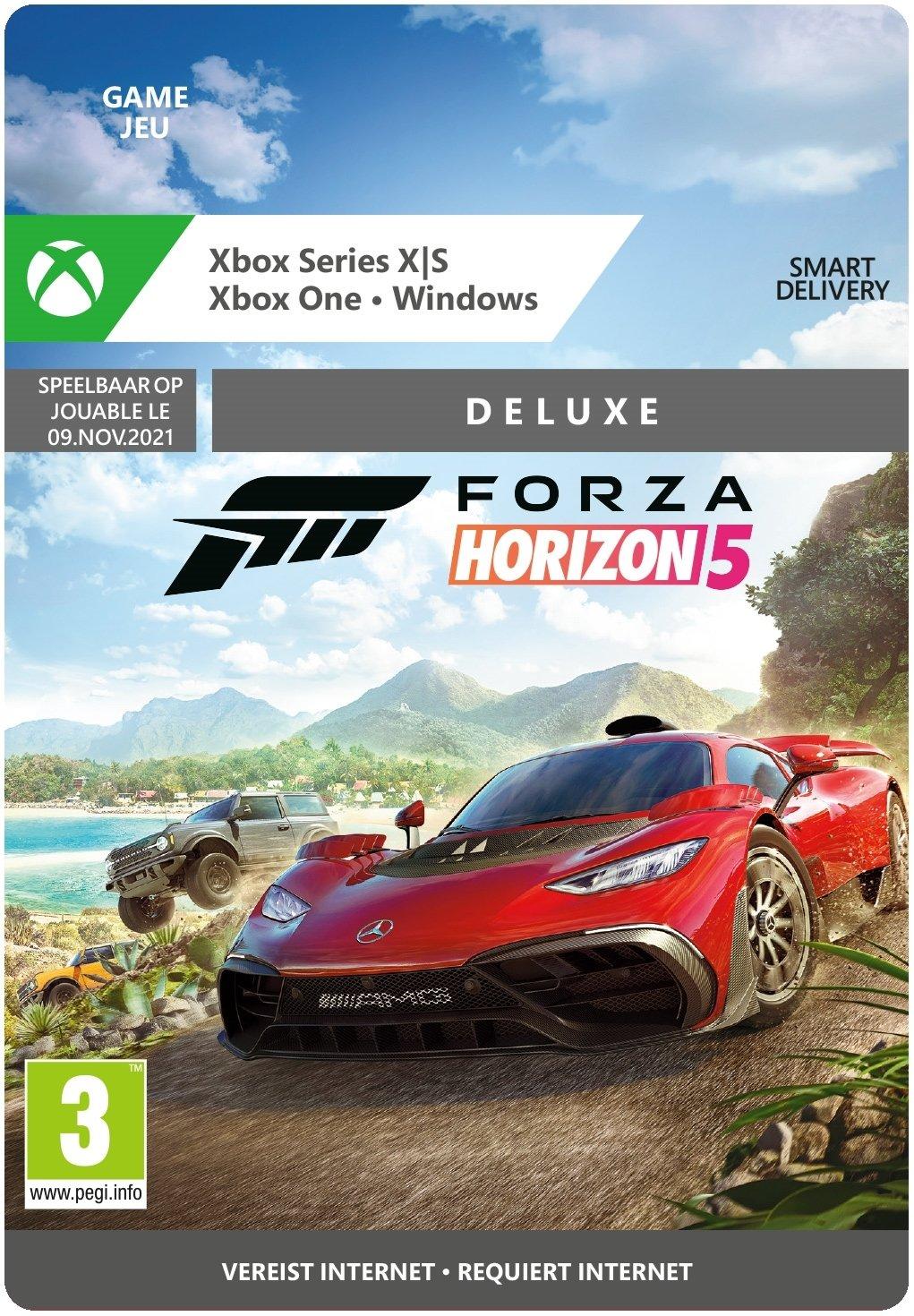 Forza Horizon 5: Deluxe Edition - Xbox Series X/Xbox One/Win10 - Game | G7Q-00127 (6306024a-e4e5-a143-9b7d-d3fb7e9dbb04)