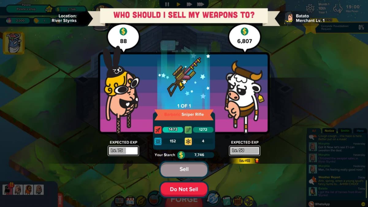 Picture of Holy Potatoes! A Weapon Shop?! - Spud Tales: Journey to Olympus
