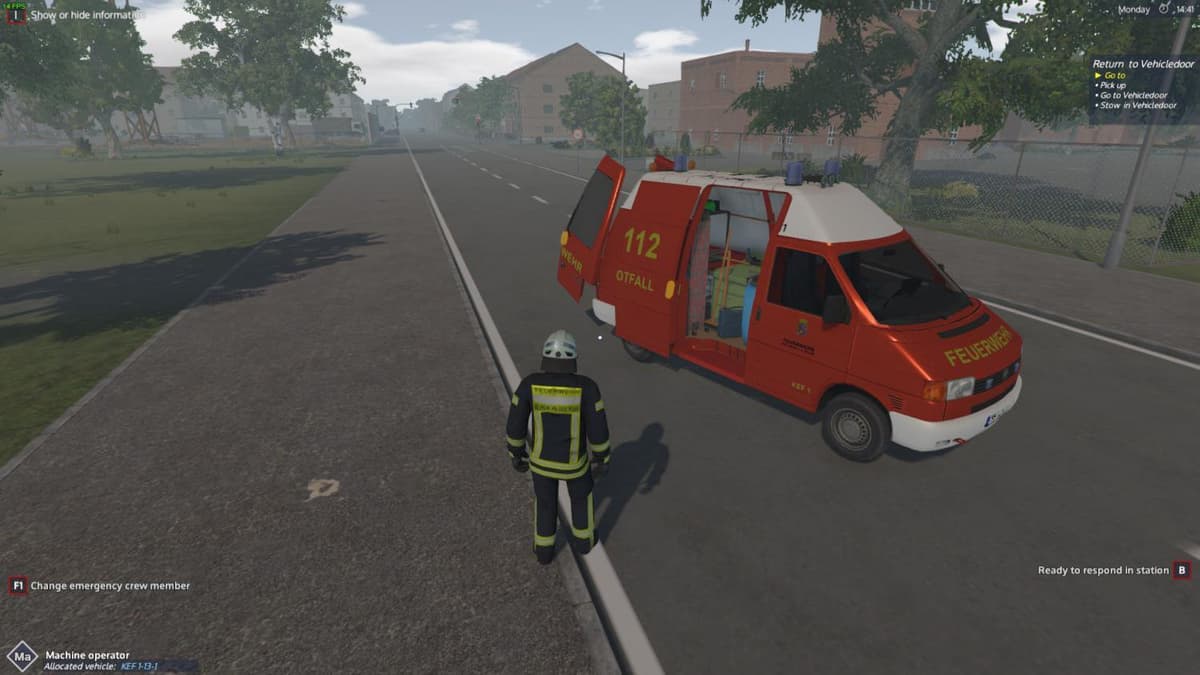 Picture of Emergency Call 112 Add-on KEF - The minor operations vehicle