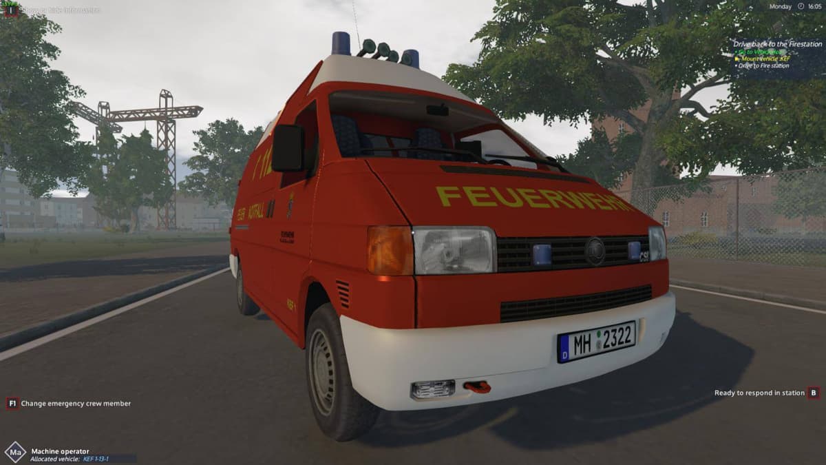 Picture of Emergency Call 112 Add-on KEF - The minor operations vehicle