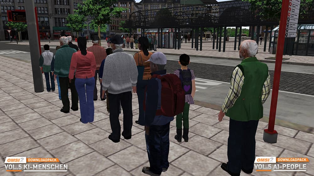 Picture of OMSI 2 Add-on Downloadpack Vol. 5 – KI-Menschen