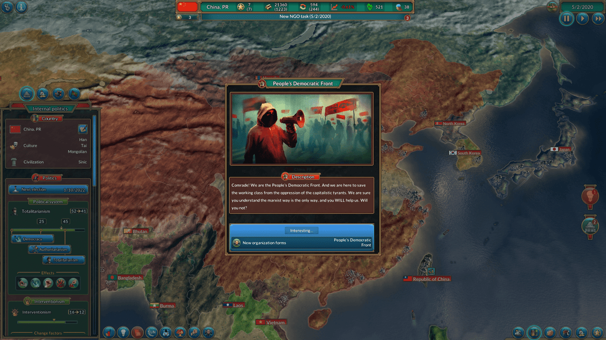 Picture of Realpolitiks - New Power DLC