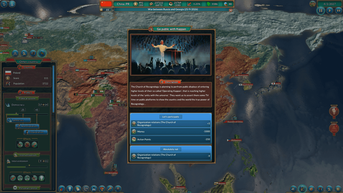 Picture of Realpolitiks - New Power DLC