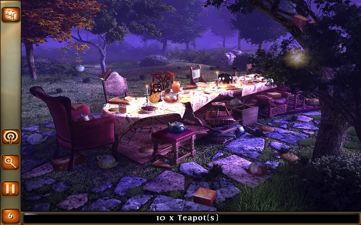 Picture of Alice in Wonderland - Hidden Objects