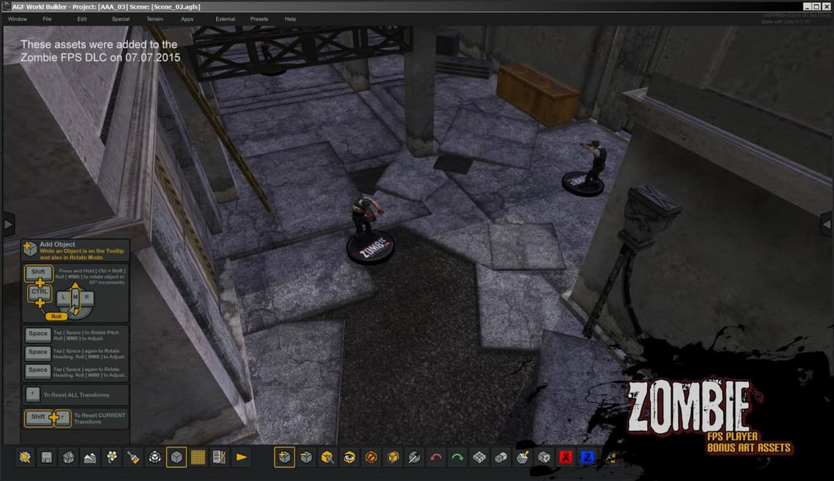 Picture of Axis Game Factory's AGFPRO Zombie FPS Player DLC