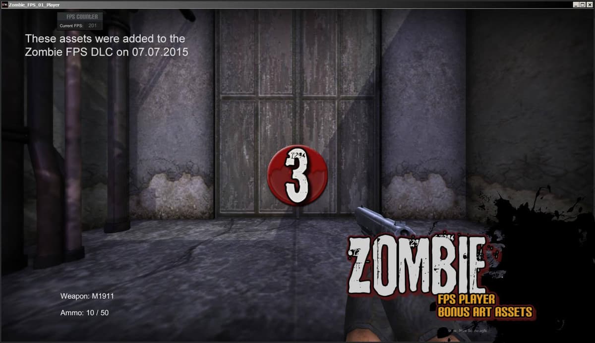 Picture of Axis Game Factory's AGFPRO Zombie FPS Player DLC