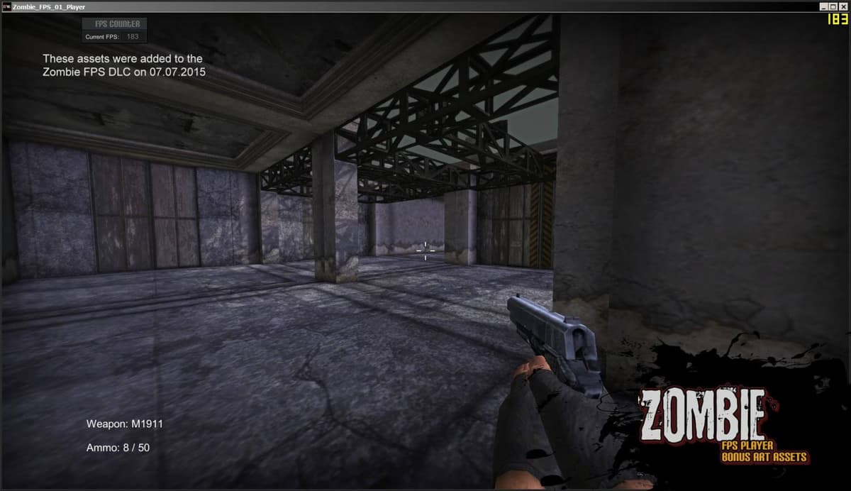 Picture of Axis Game Factory's AGFPRO Zombie FPS Player DLC