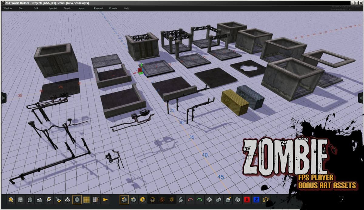 Picture of Axis Game Factory's AGFPRO Zombie FPS Player DLC