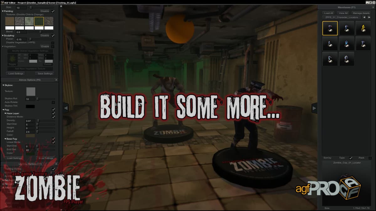 Picture of Axis Game Factory's AGFPRO Zombie FPS Player DLC
