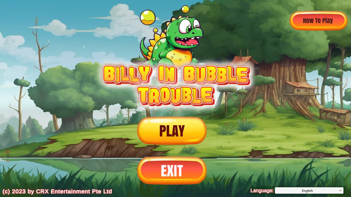 Picture of Billy in Bubble Trouble