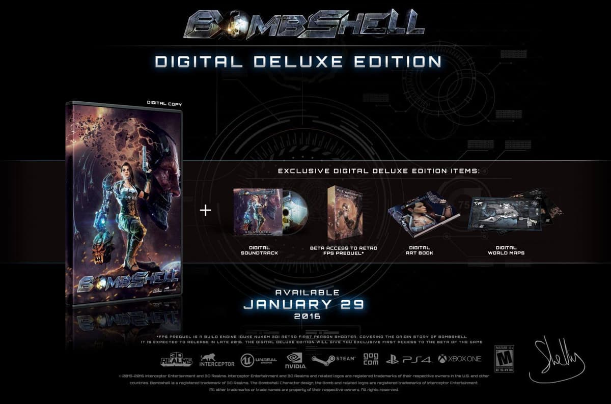 Picture of Bombshell Digital Deluxe Edition
