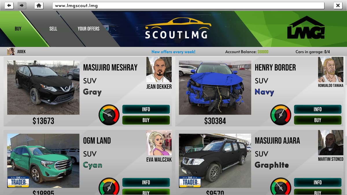 Picture of Car Trader Simulator