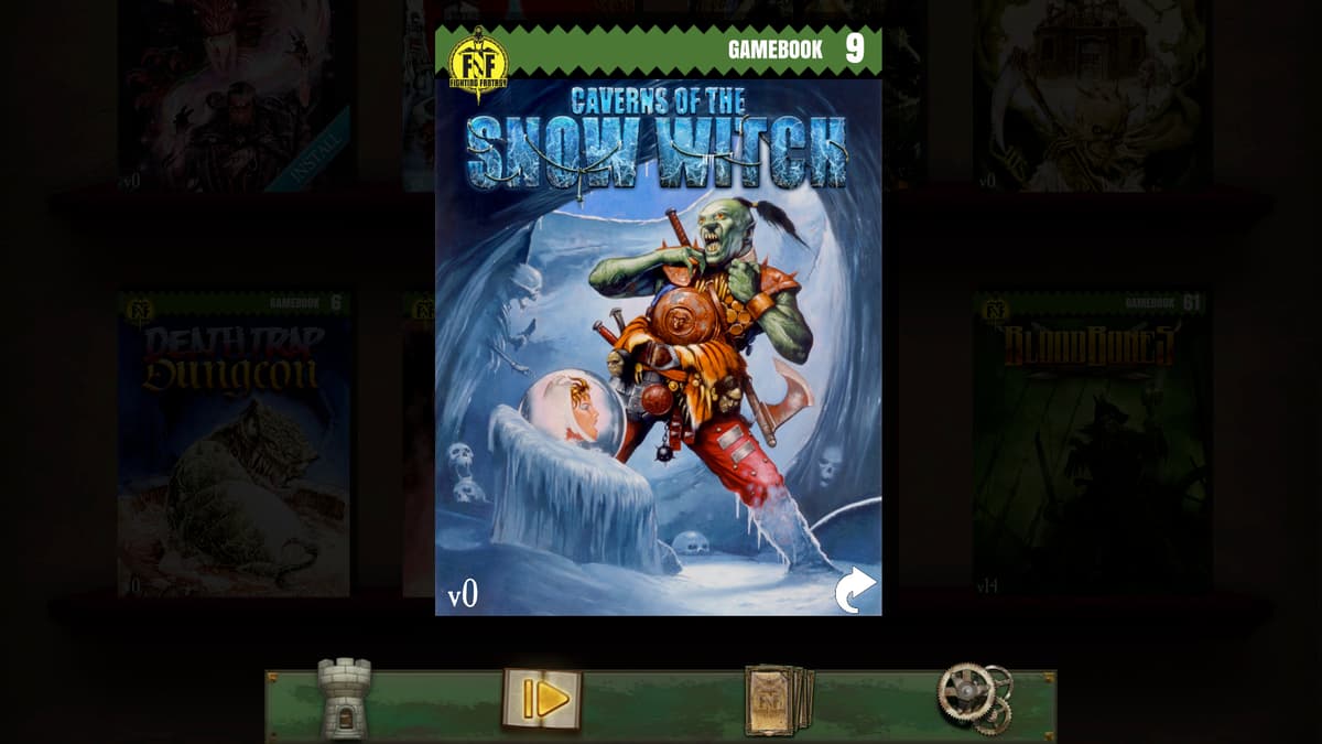 Picture of Caverns of the Snow Witch (Fighting Fantasy Classics)