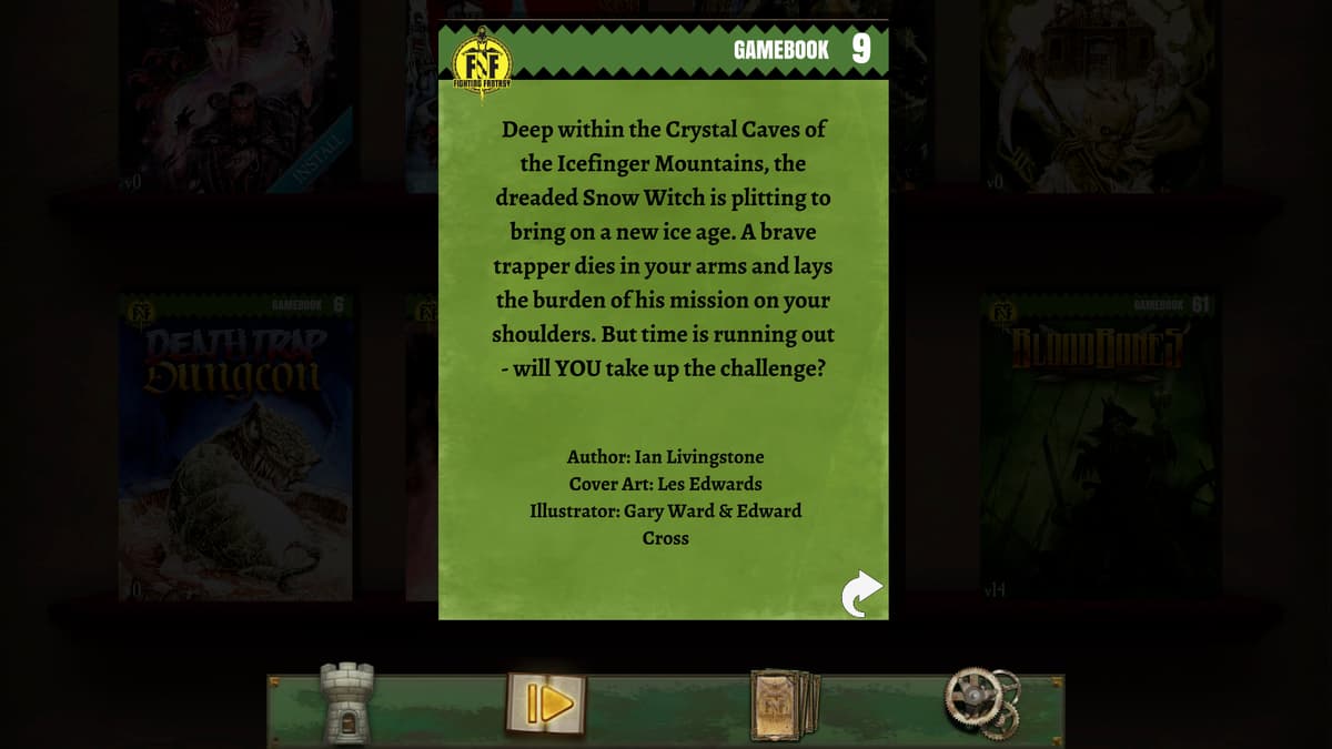 Picture of Caverns of the Snow Witch (Fighting Fantasy Classics)