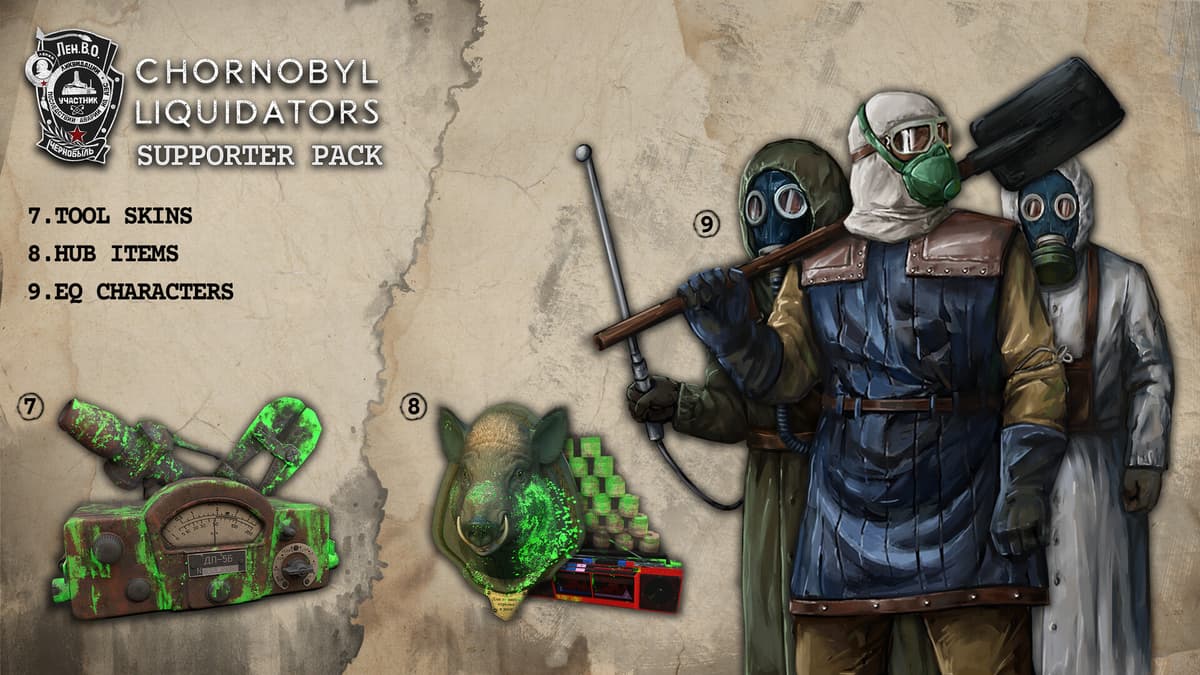 Picture of Chornobyl Liquidators + Chornobyl Liquidators - Supporter Pack Bundle