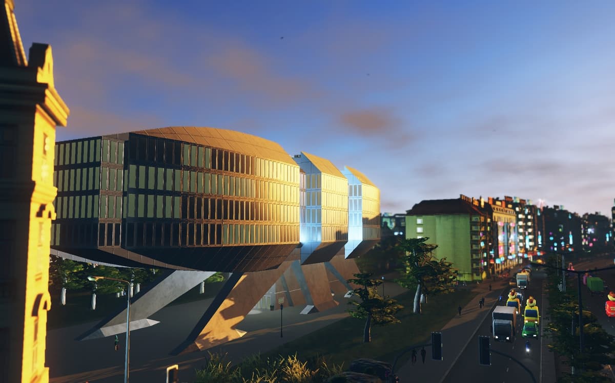 Picture of Cities: Skylines - Content Creator Pack: High-Tech Buildings