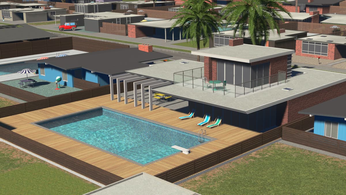 Picture of Cities: Skylines - Content Creator Pack: Mid-Century Modern