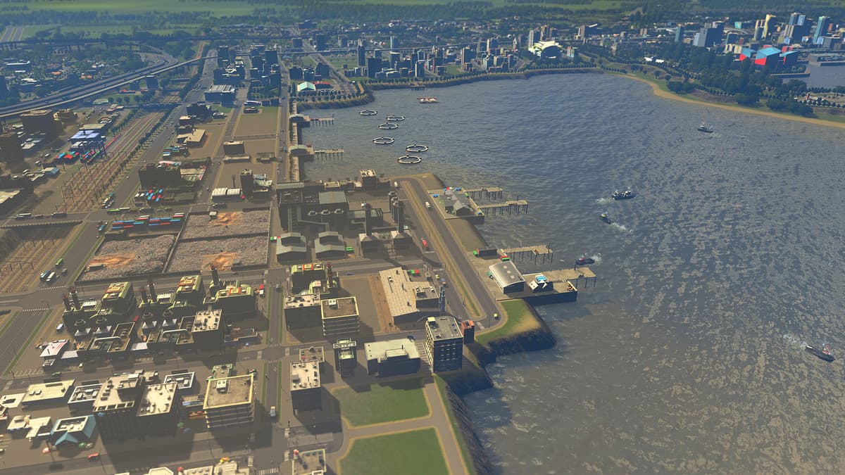 Picture of Cities: Skylines - Sunset Harbor