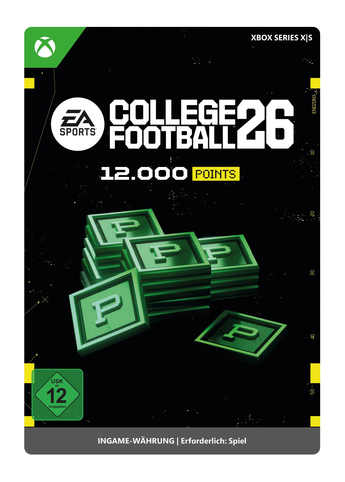 College Football 26: 12000 Points - Xbox Series X|S